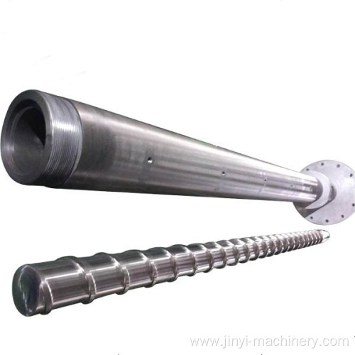 Chrome or Bimetallic Rubber Screw Barrel Injection Extrusion